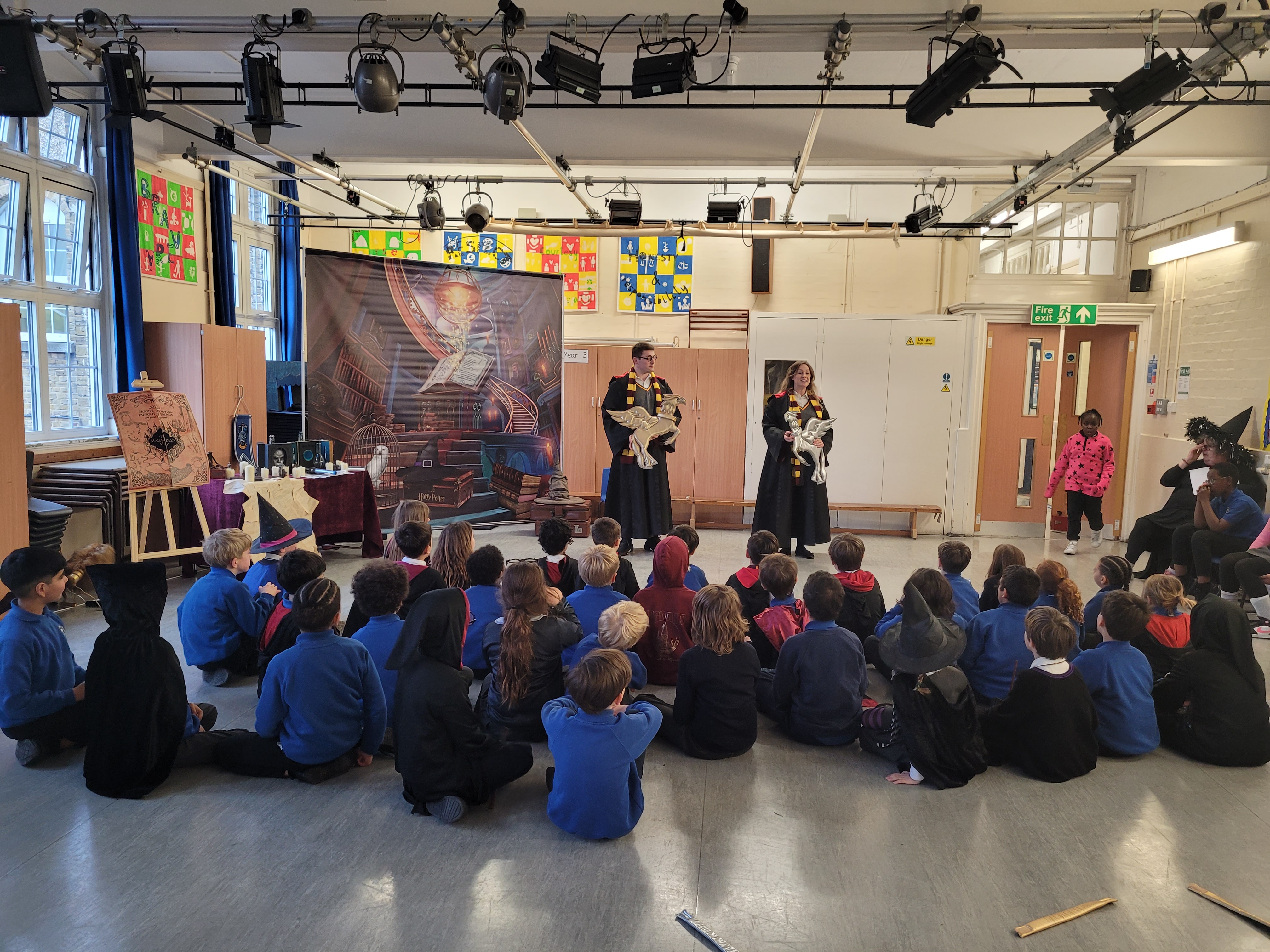 KID CITY Supporting World Book Day at Allfarthing Primary School, Wandsworth