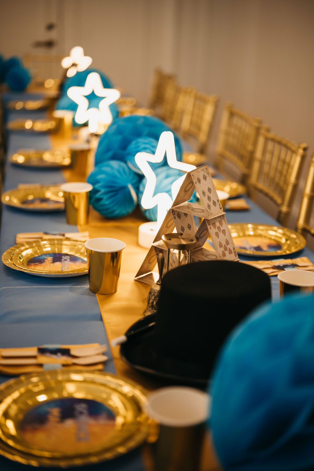A Science vs Magic Themed Party for Mark at Jumeirah Carlton Tower, Knightsbridge
