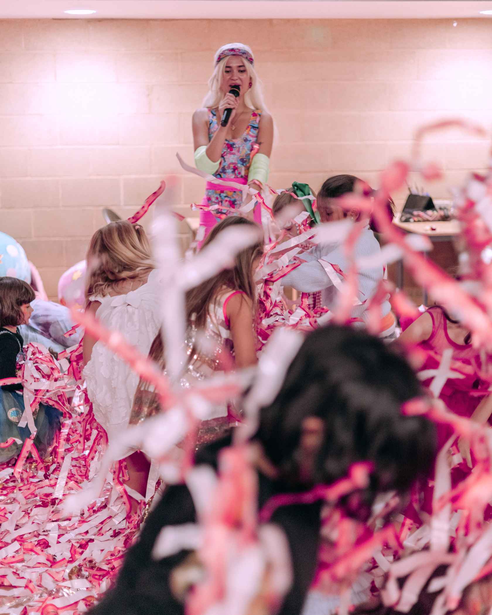 Barbie themed party in London